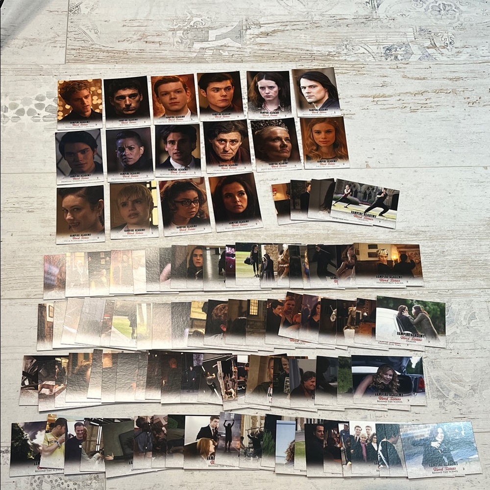 Vampire Academy Blood Sisters Base 100 Card Set Trading Cards
